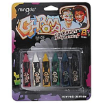 Face Crayons / Face Paint - 6 Piece Assorted
